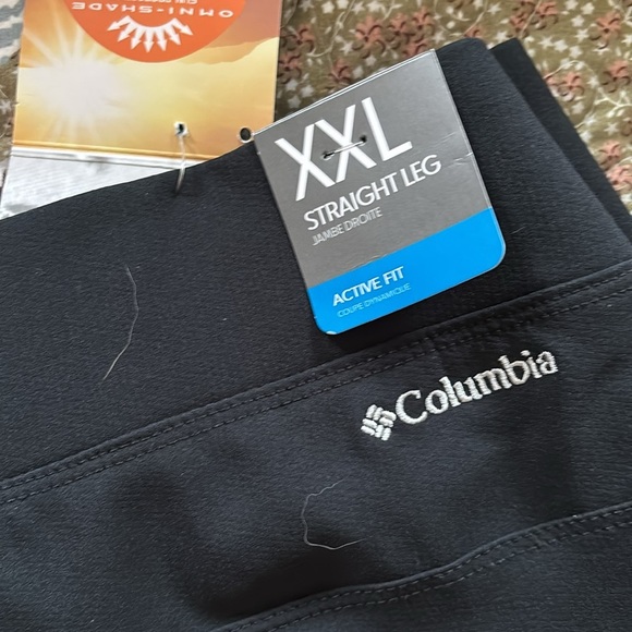 Columbia Black Leggings for Active Adventures - Picture 2 of 2